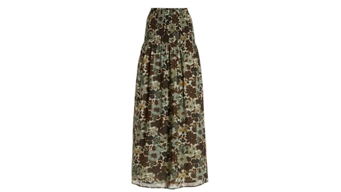 Moda Operandi - Constantine Ruched Maxi Skirt